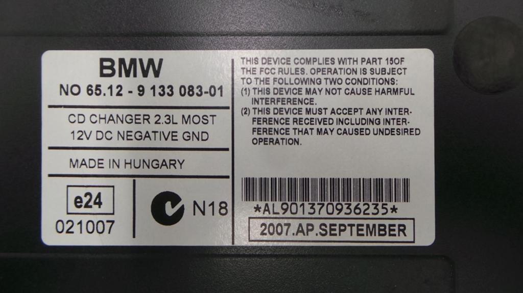 BMW 3 SERIES RADIO 2008, Ophalen of Verzenden, Gebruikt, Stiba lid