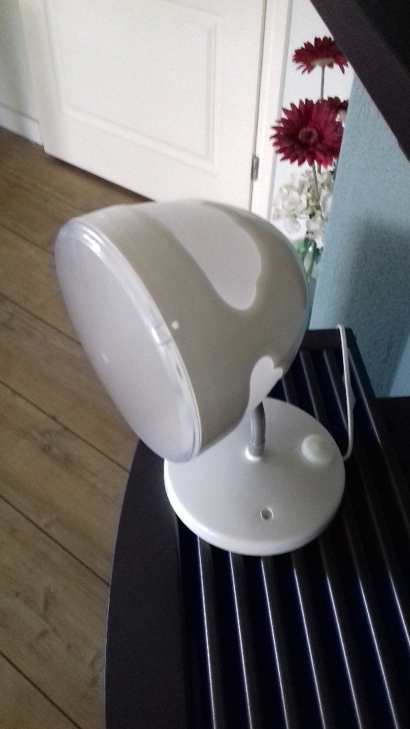 Witte wolken schemerlamp, Ophalen of Verzenden, Zo goed als nieuw, Bord(en), Overige stijlen