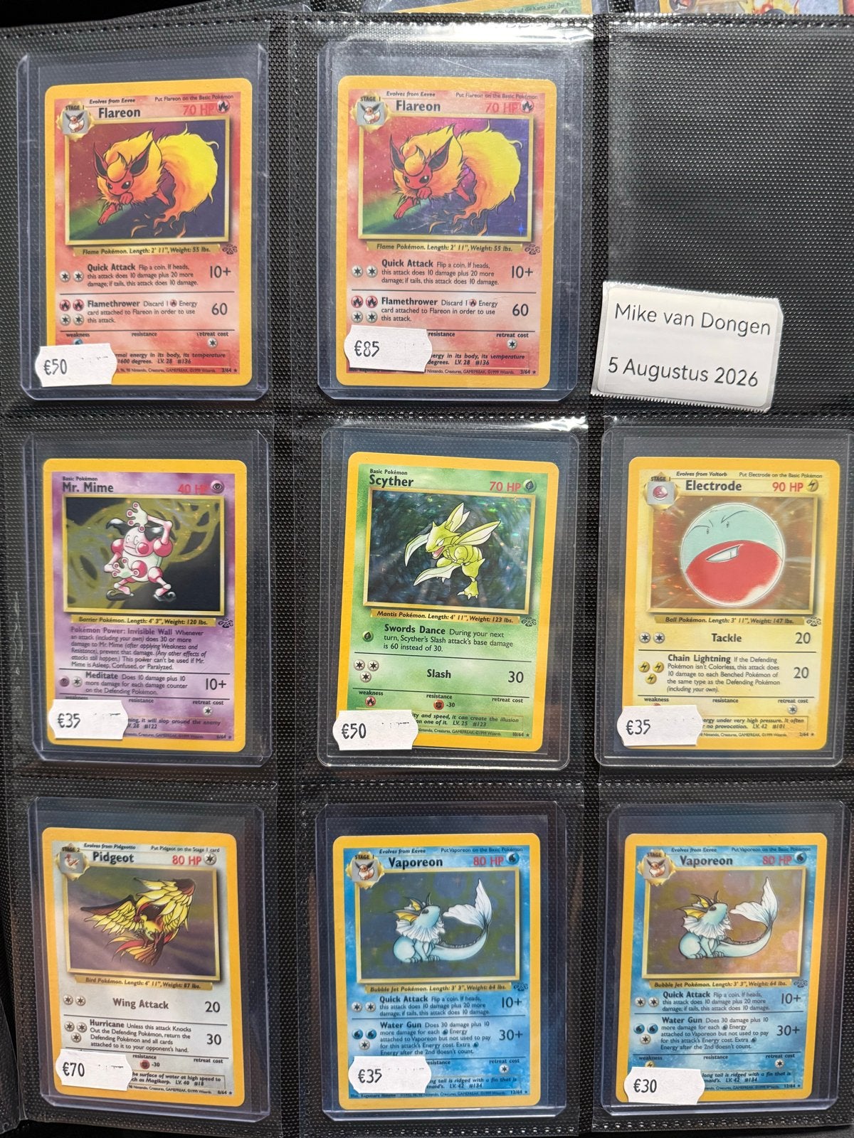 Jungle Set, Hobby en Vrije tijd, Verzamelkaartspellen | Pokémon, Ophalen of Verzenden, Gebruikt, Meerdere kaarten
