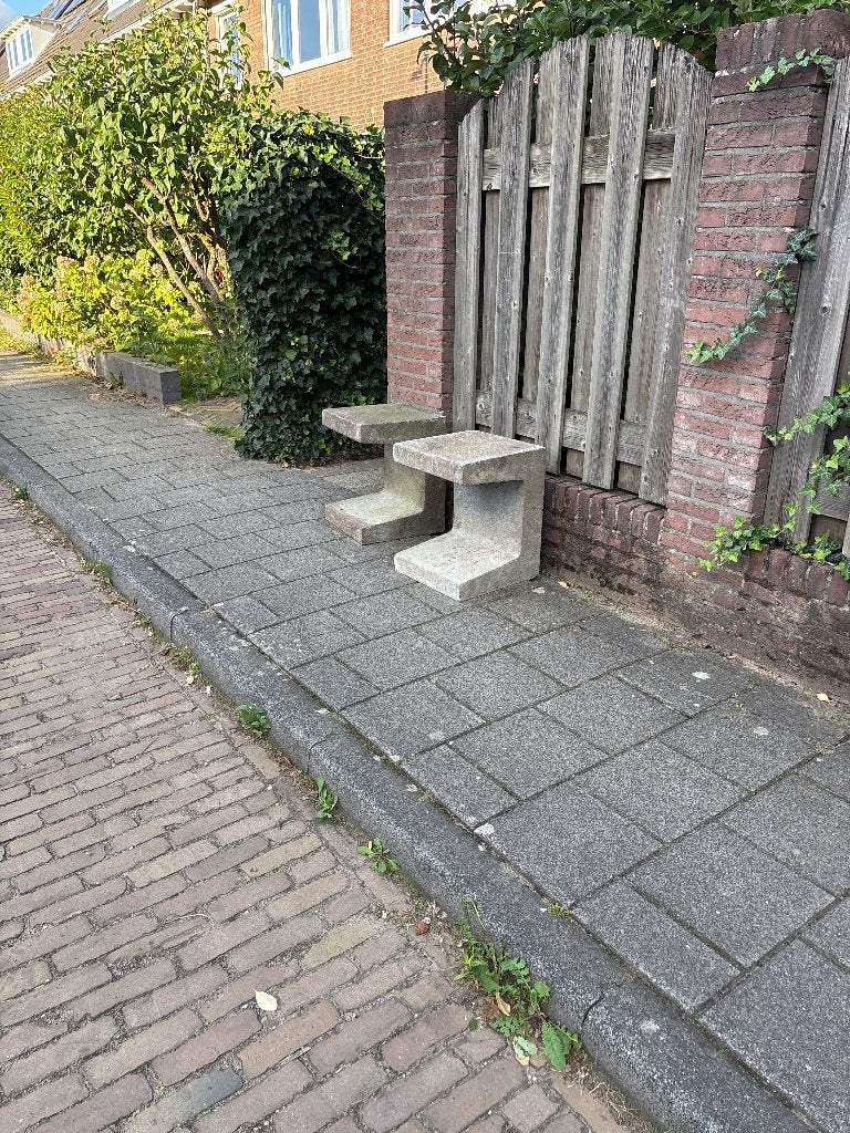 U elementen 2 stuks, Tuin en Terras, Ophalen, Gebruikt