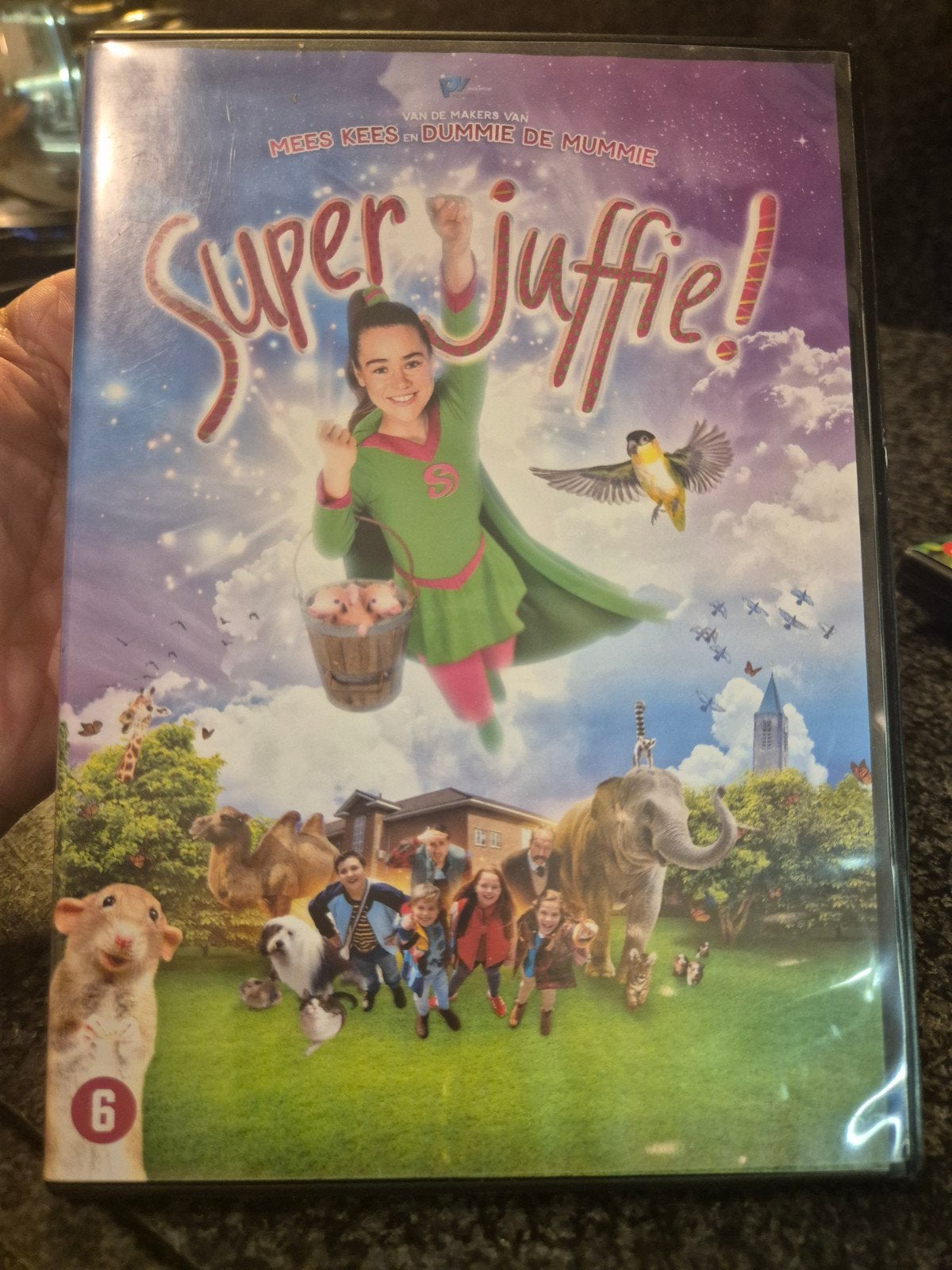 Superjuffie! DVD - Spannende kinderfilm, Nederlands, Zo goed als nieuw, Vanaf 6 jaar, Familie
