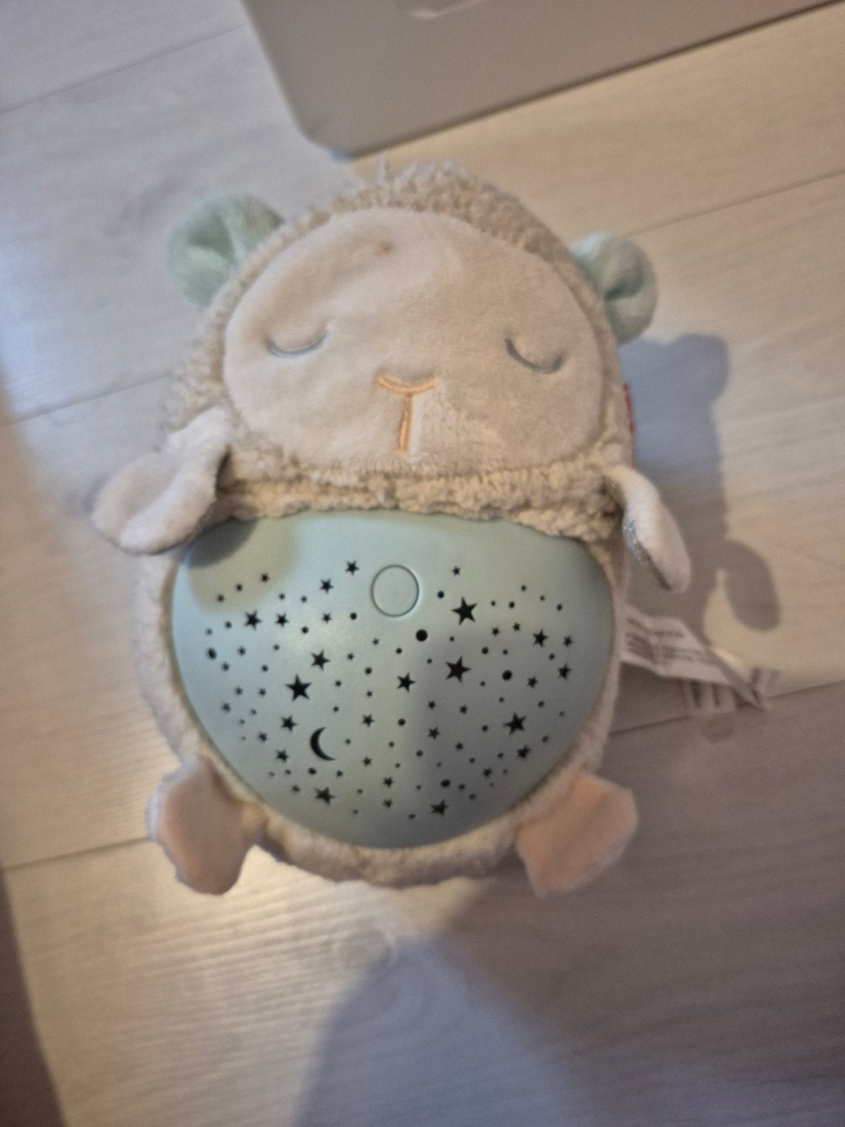 Slaap schaap met sterrenprojector en geluid, Ophalen of Verzenden, Zo goed als nieuw, Overige typen, Met licht