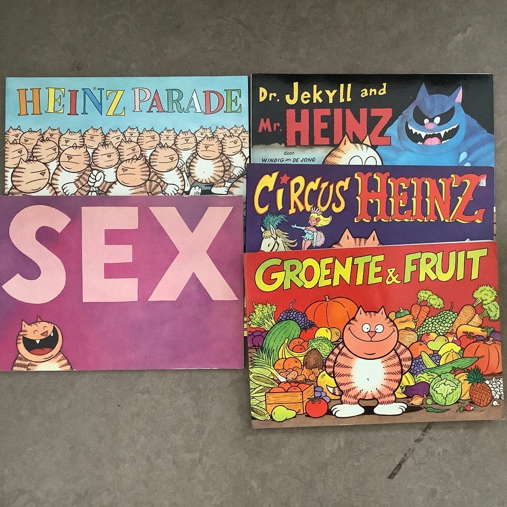 heinz strips, Boeken, Meerdere stripboeken, Ophalen, Zo goed als nieuw