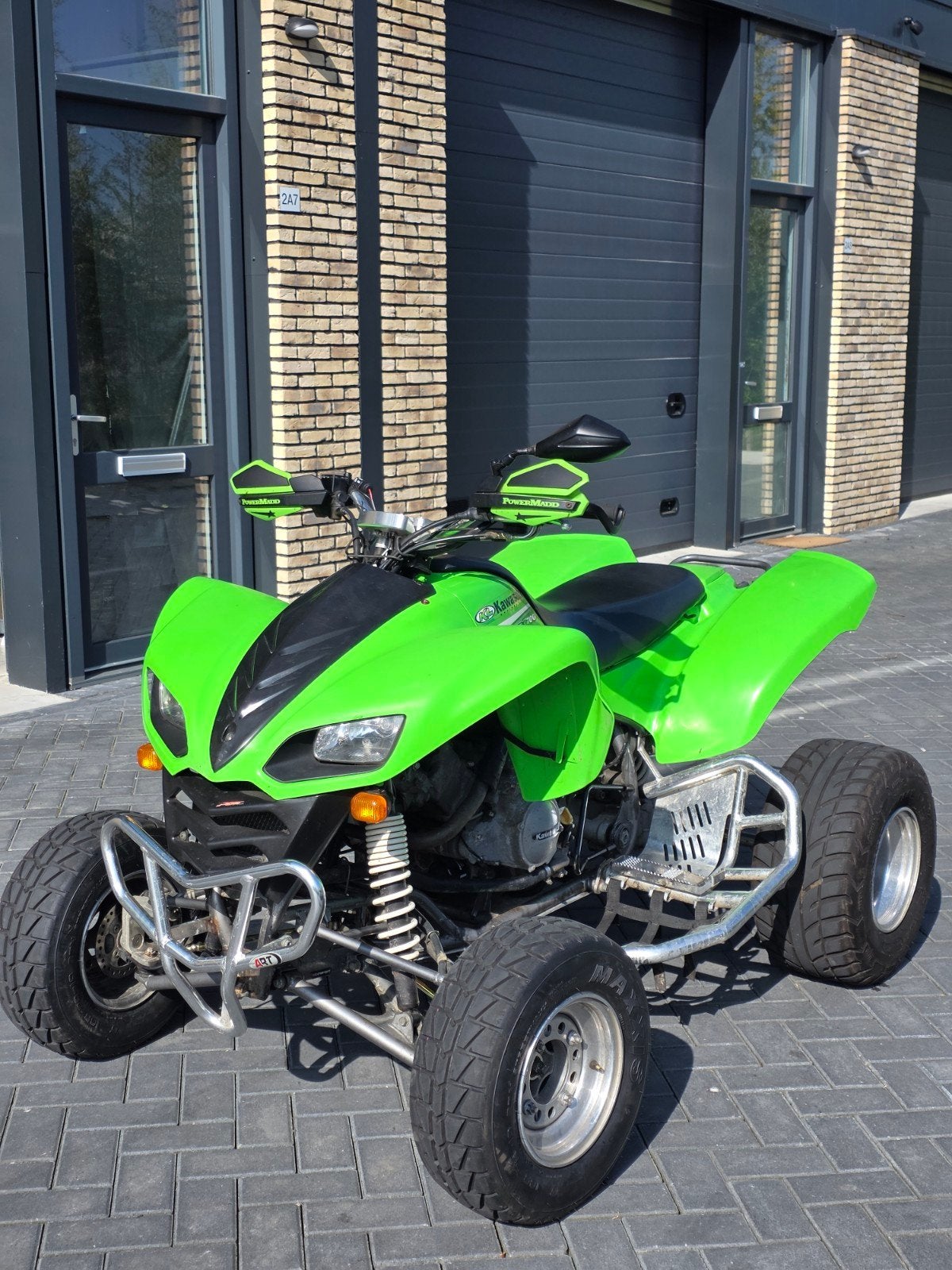 Kawasaki KFX 700 Akrapovic, Motoren, Quads en Trikes, 700 cc
