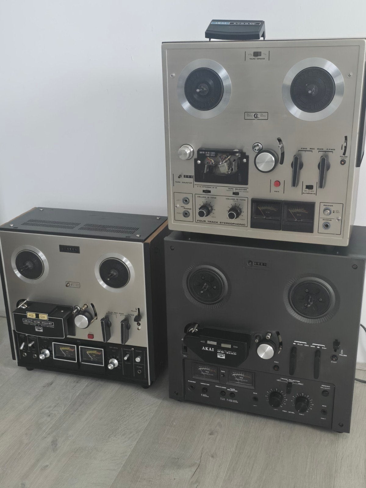3 bandrecorders gxc215d gxc210 1722wd, Audio, Tv en Foto, Bandrecorders, Ophalen, Bandrecorder