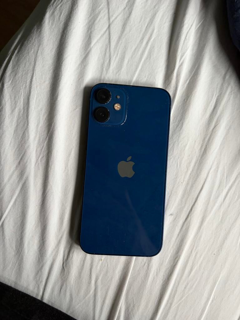 iPhone 12 mini 128 GB - Blauw, Telecommunicatie, Mobiele telefoons | Apple iPhone, Ophalen of Verzenden, Zonder simlock, Zonder abonnement