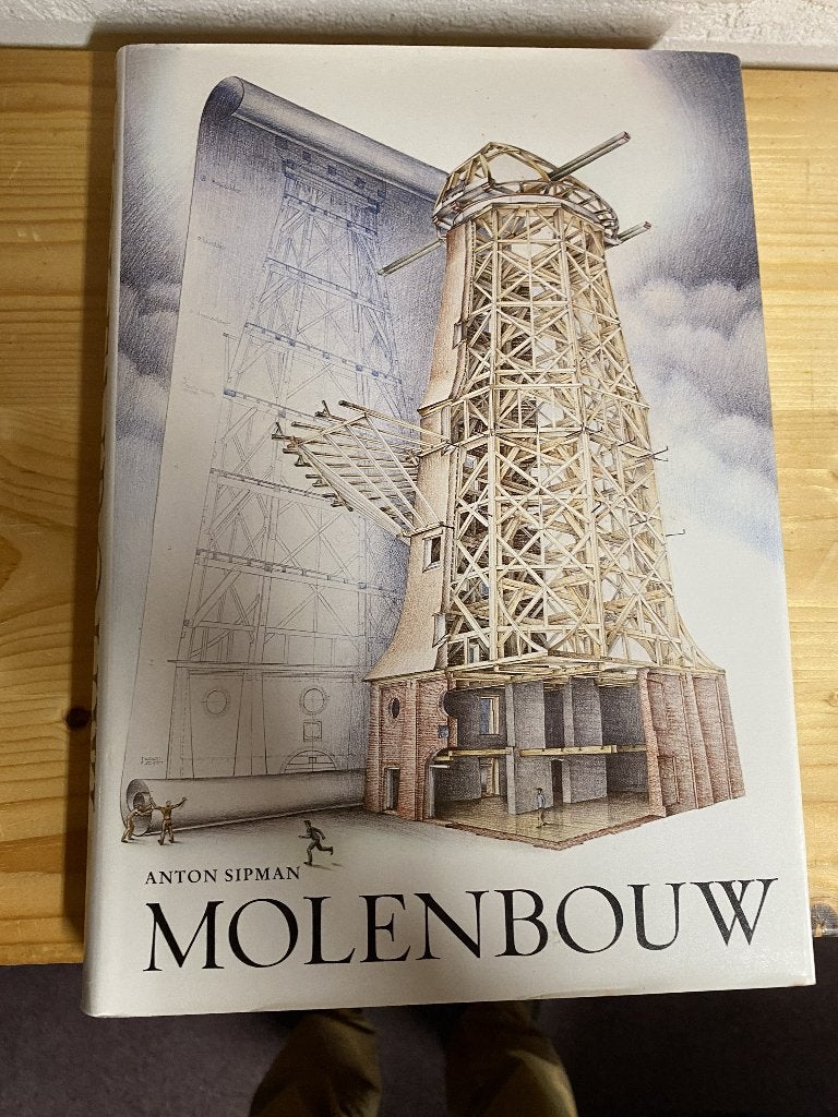 Molenbouw-boek, Ophalen of Verzenden, Gelezen, Architectuur algemeen, Anton Sipman