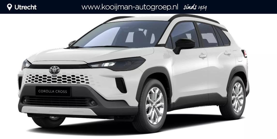 Toyota Corolla Cross Hybrid 140 Active €3.500 KORTING! , V, Auto's, Stof, Wit, Origineel Nederlands, Bedrijf