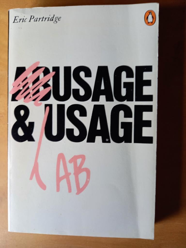 Usage and Abusage, Boeken, Ophalen of Verzenden, Beta, Zo goed als nieuw, HBO