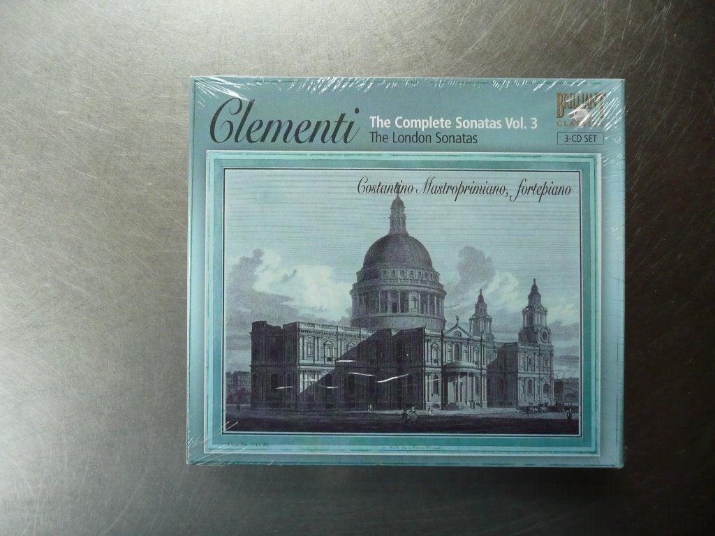 Clementi The complete Sonatas Vol. 3 NIEUW, Overige typen, Ophalen of Verzenden, Classicisme, Nieuw in verpakking