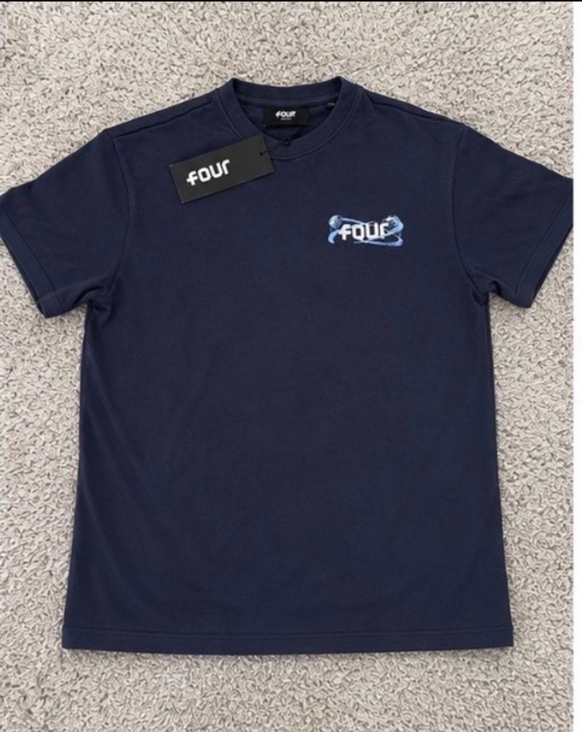 Four T-shirt XS - Nieuw met labels, Ophalen of Verzenden, Nieuw, Maat 46 (S) of kleiner, Blauw