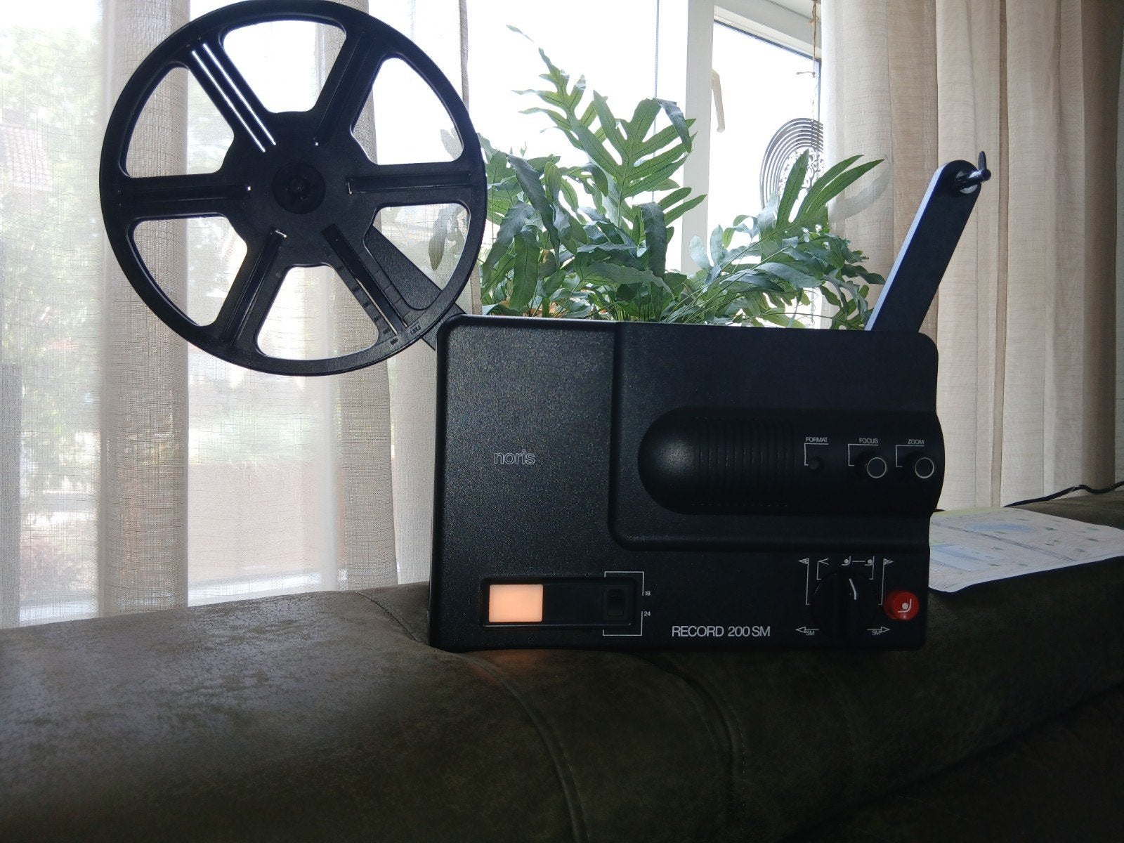 Antieke Noris Record 200 SM Projector - Perfecte Staat, Overige technologieën, Noris, Ophalen of Verzenden, Zo goed als nieuw