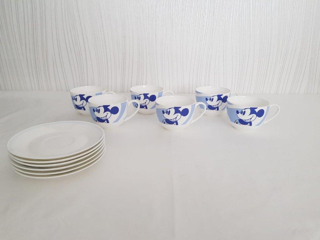 6x Mickey Mouse Schotels, Ophalen, Mickey Mouse, Zo goed als nieuw, Servies