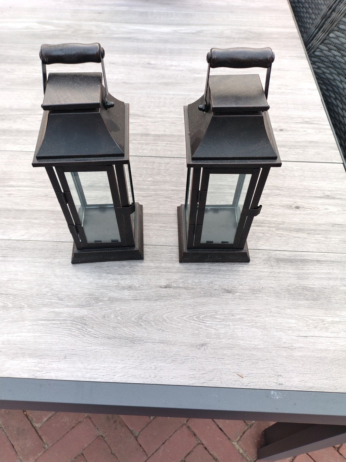 PTMD lantaarn / windlicht, Ophalen, Vrijstaande haard, Houthaard