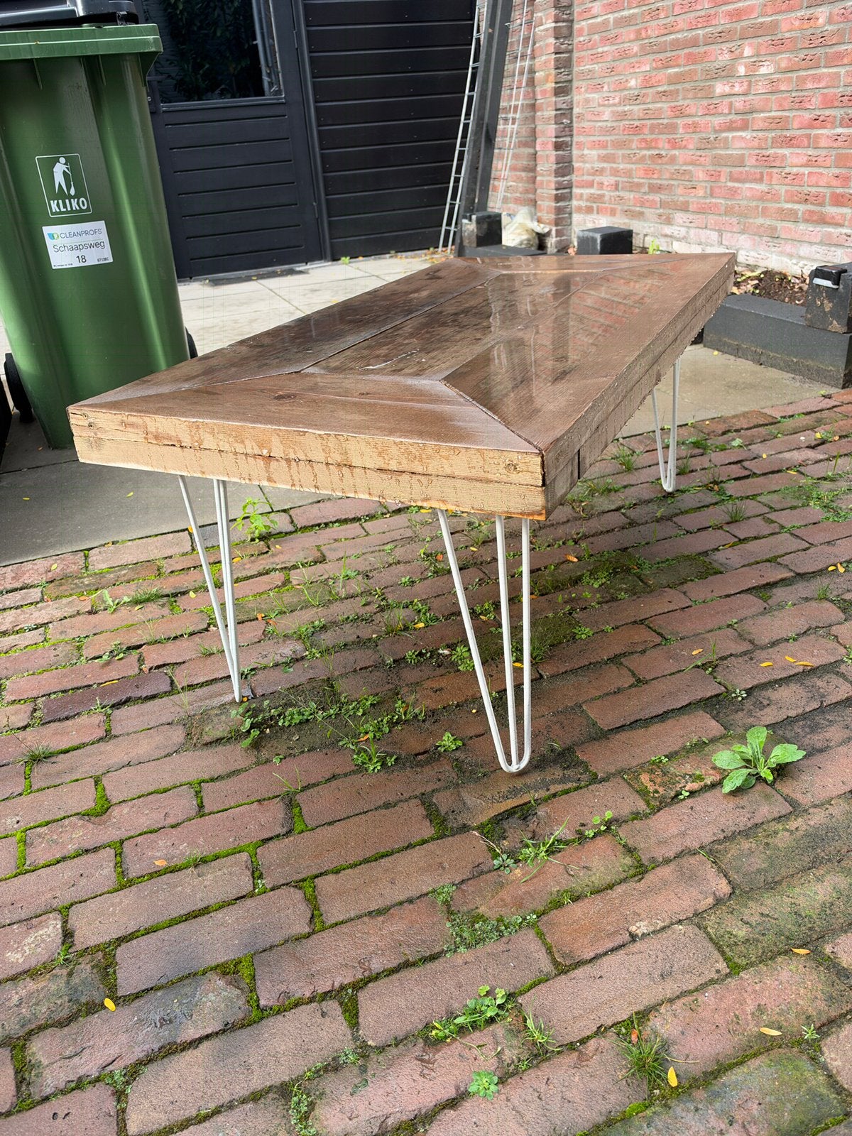 Salontafel, Ophalen, Gebruikt, Rechthoekig, Hout