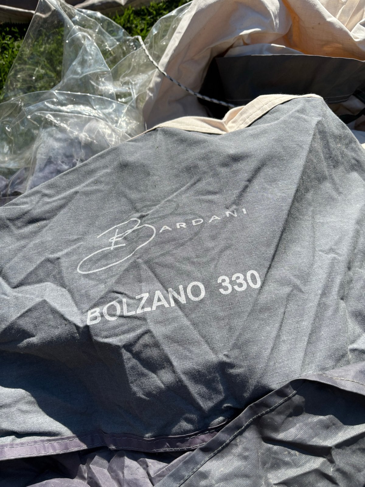 Bardani Bolzano 330 tent - Ruime en comfortabele familietent, Caravans en Kamperen, Tenten, Ophalen, Gebruikt, Tot en met 4