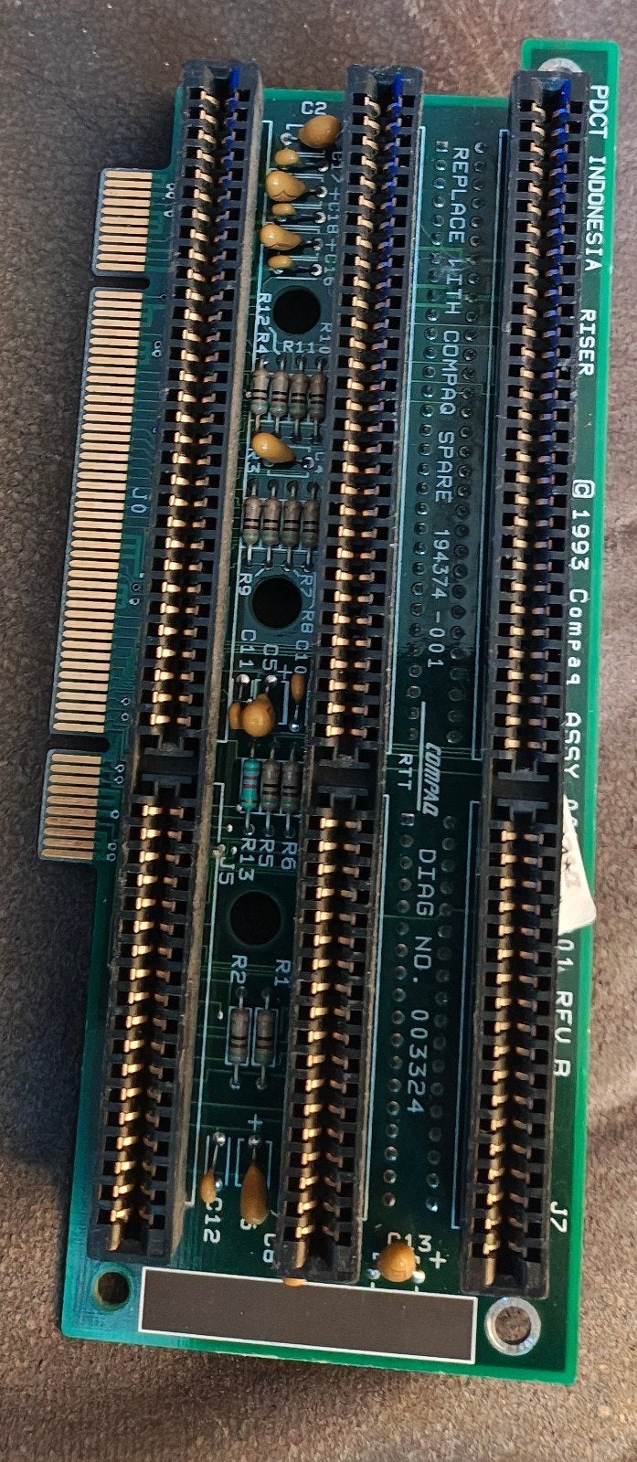 Compaq Vintage 4-Slot ISA Riser Board nieuwstaat!!, Ophalen of Verzenden