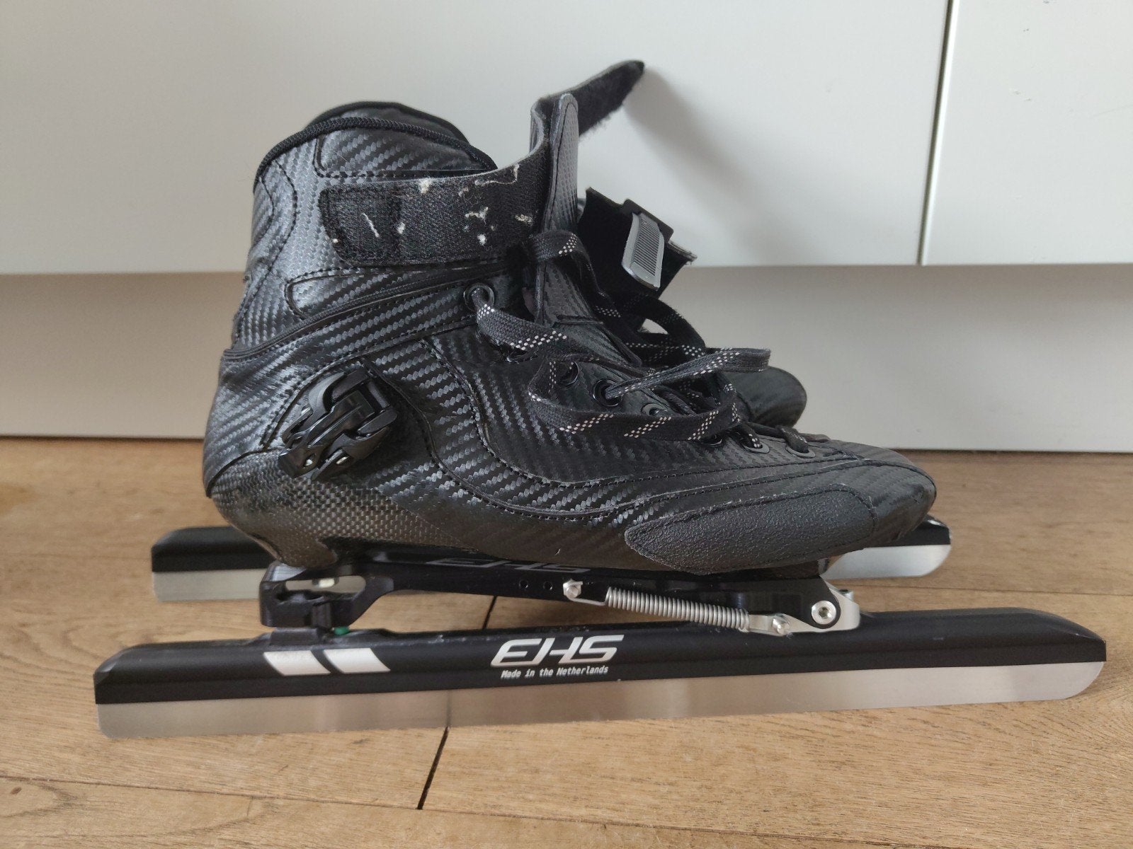 EHS Klapschaatsen - Maat 42 - gebruikt in goede staat, Klapschaats, Gebruikt, Noren, Ophalen