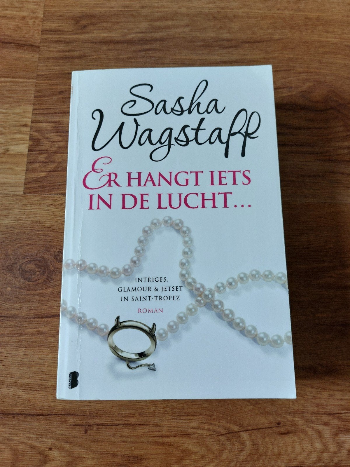 Roman van Sasha Wagstaff • Er hangt iets in de lucht, Ophalen of Verzenden, Zo goed als nieuw, Sasha Wagstaff