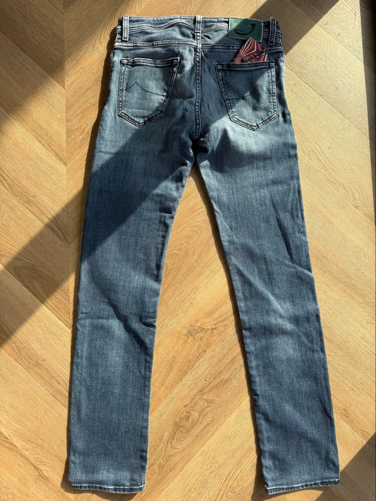 Jacob Cohen Jeans Style 622 Maat 31 - Originele Lengte, Ophalen of Verzenden, Zo goed als nieuw, Blauw, W32 (confectie 46) of kleiner