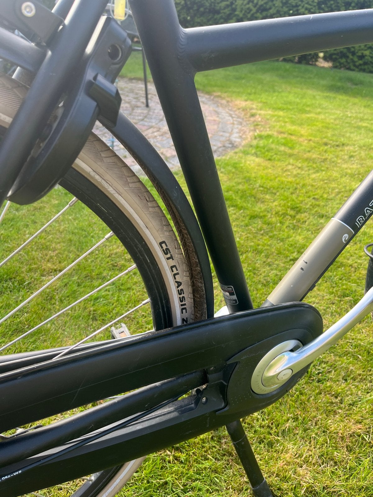 Batavus Transportfiets voor Heren - Zwart, met voordrager, Ophalen, Terugtraprem, Gebruikt, Versnellingen