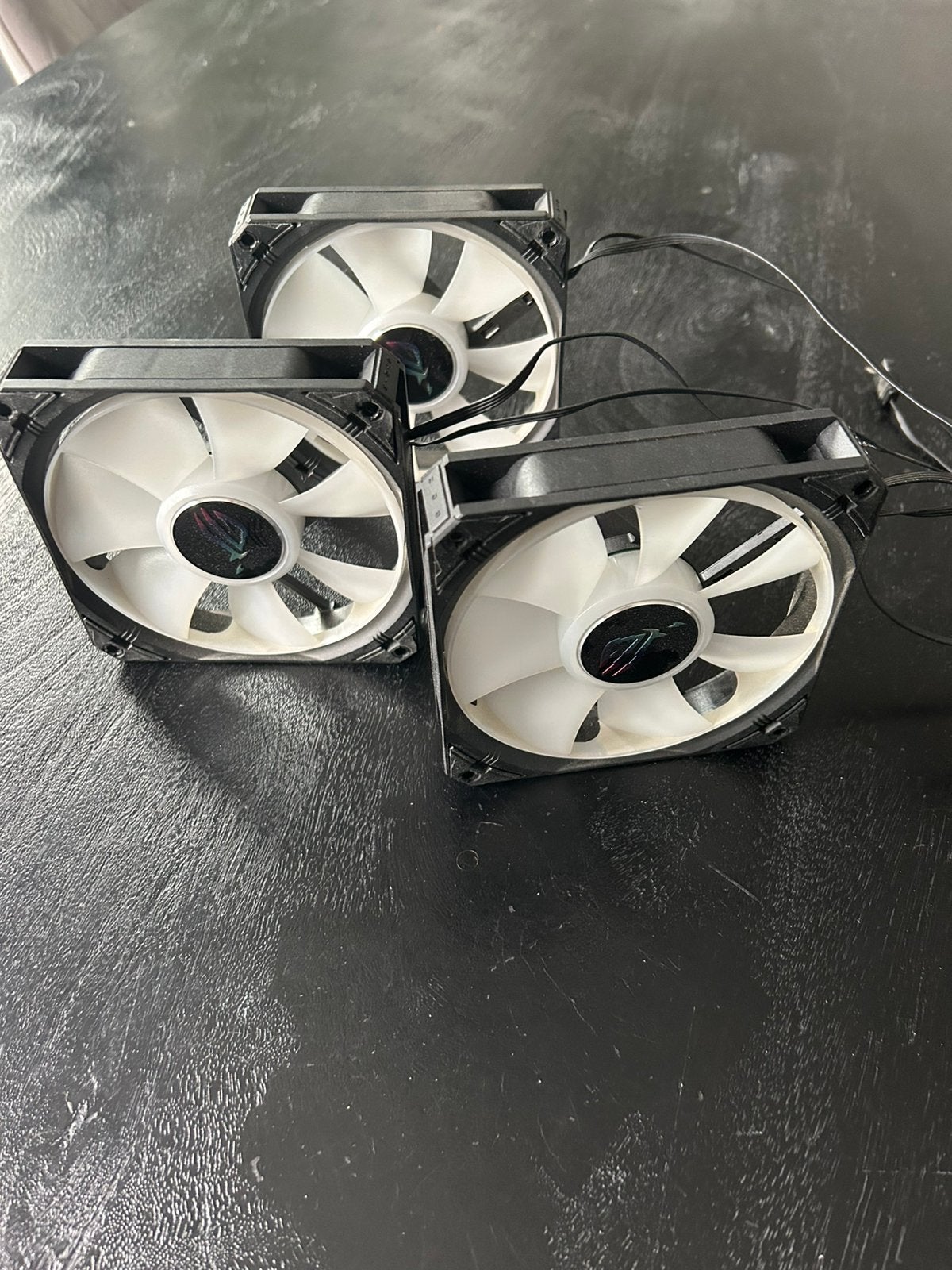 3 Asus rog fan”s zgan 120mm, Ophalen of Verzenden, Zo goed als nieuw