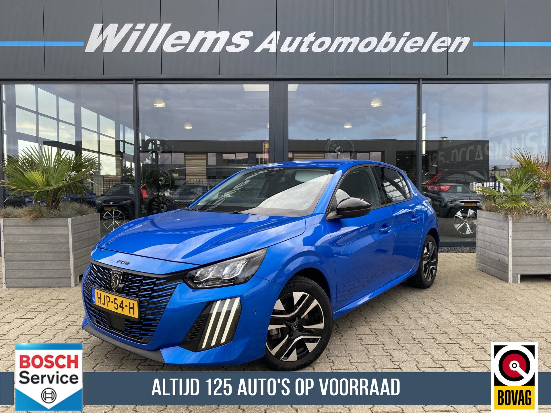 Peugeot 208 1.2 Hybrid 110 e-DCS6 Allure 360' Camera, Adapti, Auto's, 1195 kg, Gebruikt, 1199 cc, Met garantie (alle)