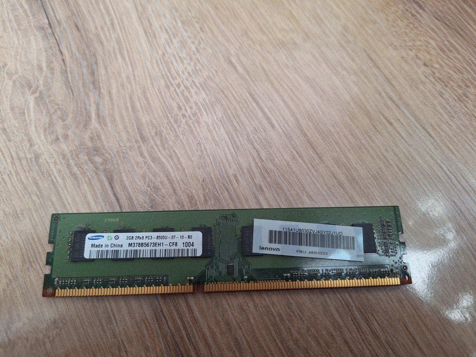 Samsung 2GB DDR3 RAM Geheugen voor Laptop/Desktop, Computers en Software, RAM geheugen, Gebruikt, Server, DDR3, Ophalen of Verzenden