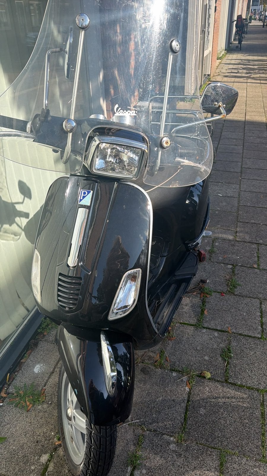 Vespa LX 50 - Zwart - Gebruikt met schade, Ophalen, Tweetakt, Gebruikt, Maximaal 45 km/u