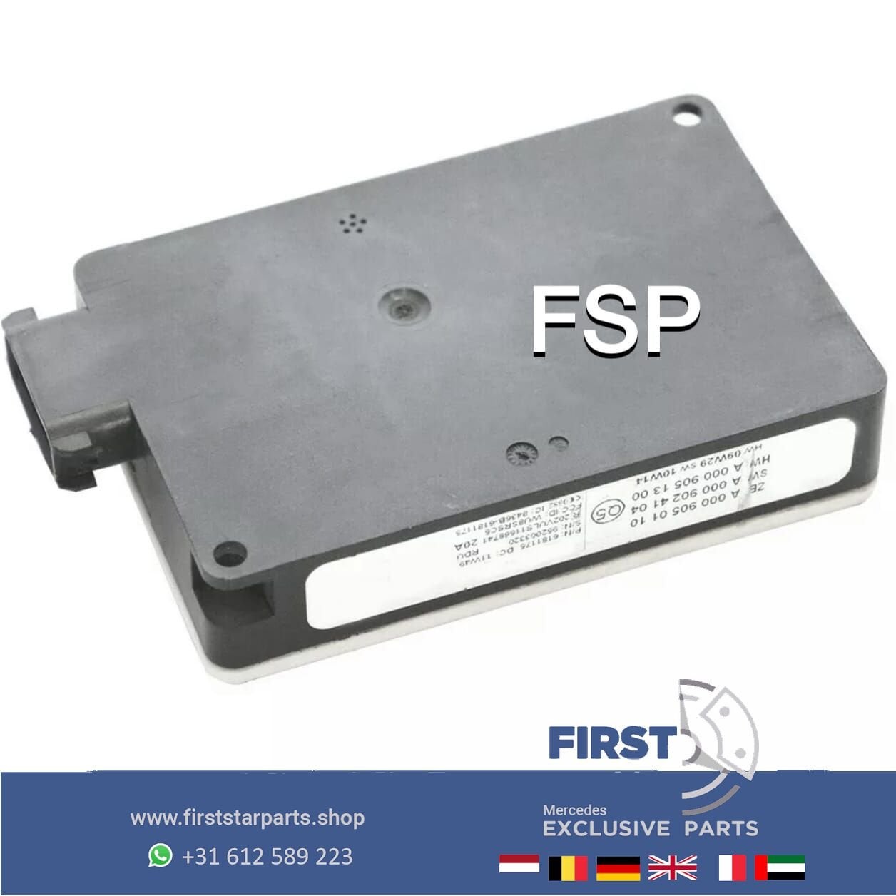 A0009050110 dodehoek radar sensor Mercedes W204 W212 WX2H6 W, Auto-onderdelen, Gebruikt, -, Ophalen of Verzenden, -