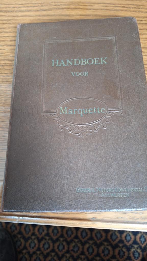 Instructie boekje buick marquette, Ophalen of Verzenden