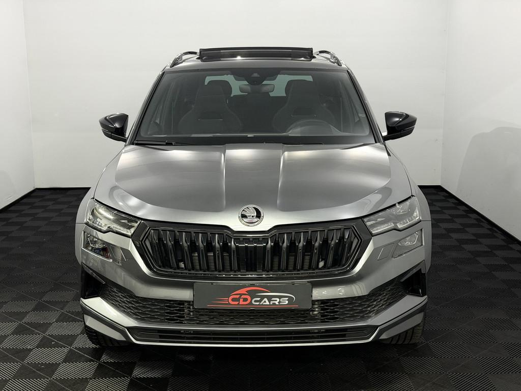Skoda Karoq 1.5 TSI ACT Sportline Business Panoramadak, Navi, Auto's, Stof, 4 cilinders, 150 pk, 1317 kg