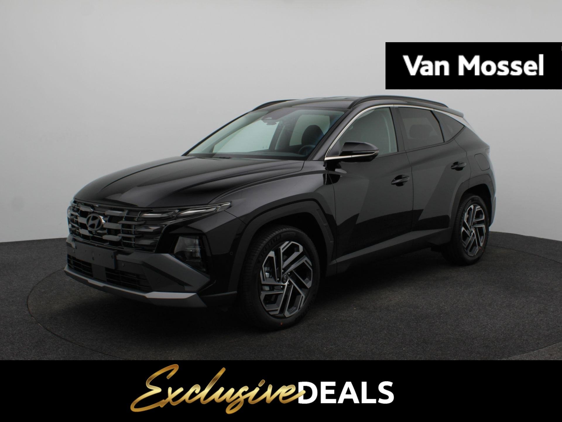Hyundai Tucson 1.6 T-GDI HEV Premium | Stoel + stuurverwarmi, Auto's, 4 cilinders, Zwart, Leder, Bedrijf