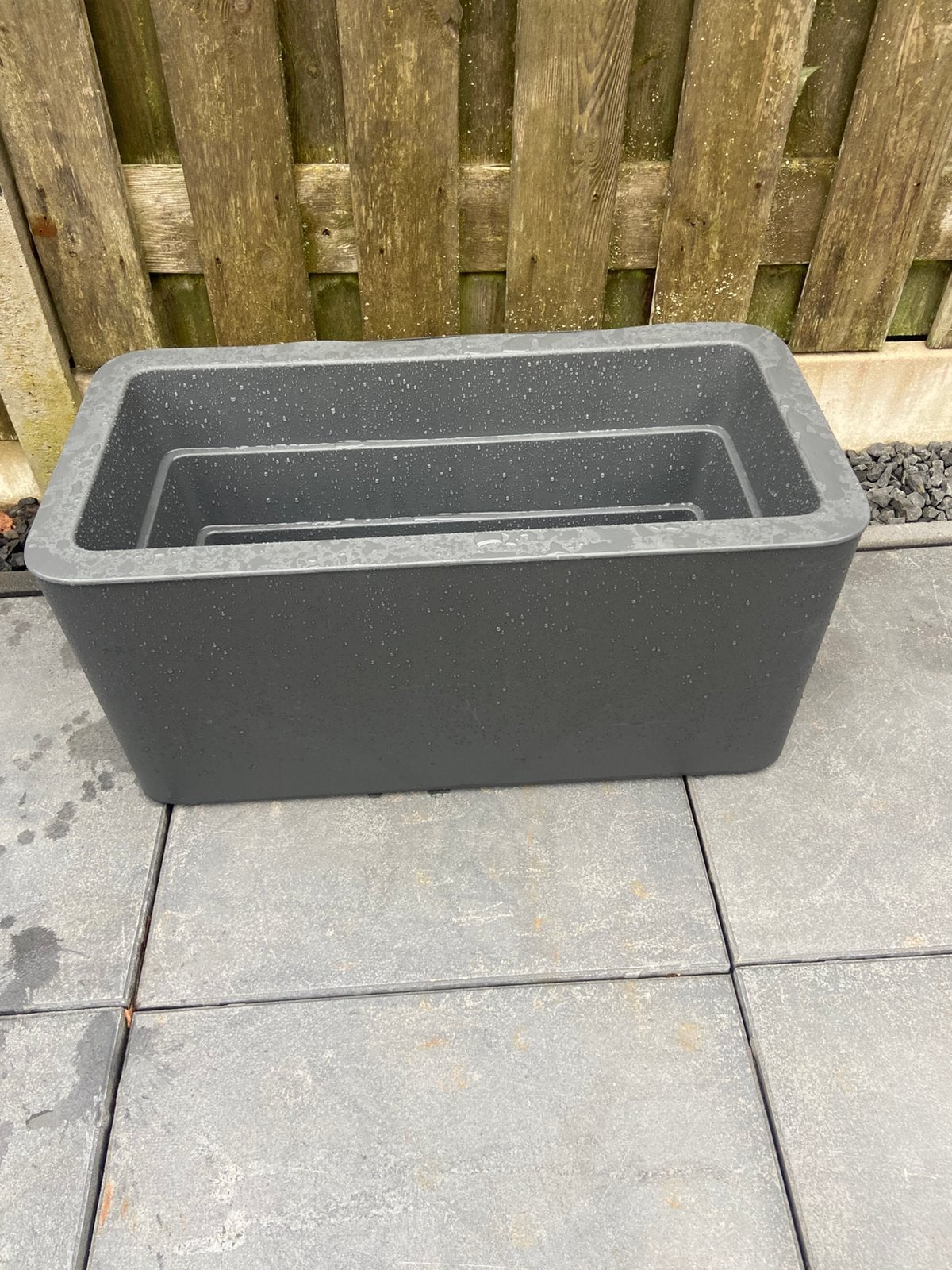 Prachtige grote Plantenbak, Tuin en Terras, Bloembakken en Plantenbakken, Ophalen, Zo goed als nieuw, Kunststof