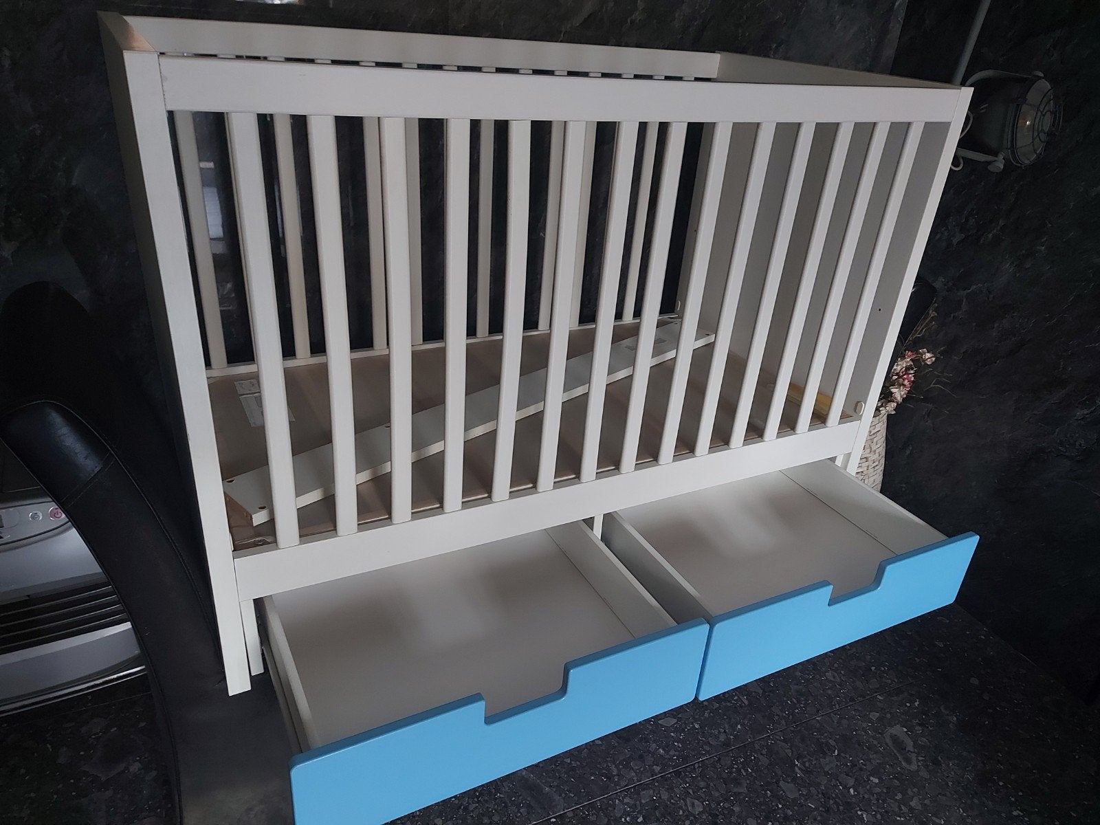 Stuva babybed kinderbed zonder matras, Kinderen en Baby's, Ophalen, Ledikant