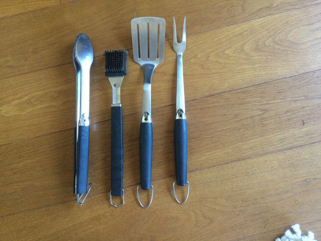 BBQ tangenset, Ophalen, Zo goed als nieuw, Weber