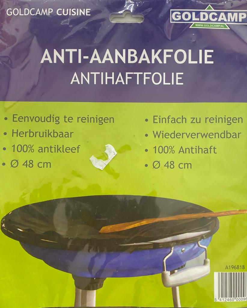Goldcamp Cuisine Anti-aanbakfolie. Nieuw in verpakking, Tuin en Terras, Barbecue-accessoires, Ophalen of Verzenden, Zo goed als nieuw