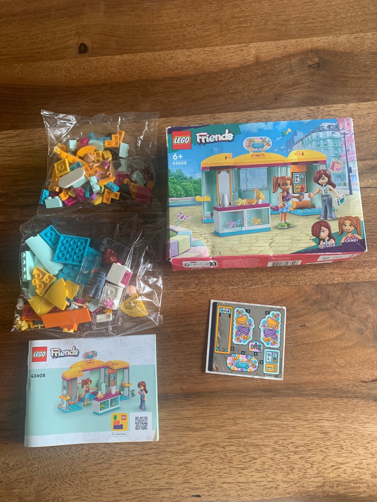 LEGO Friends Winkel met 2 meisjes, Ophalen of Verzenden, Meer dan 50 stukjes, Zo goed als nieuw, 6 jaar of ouder