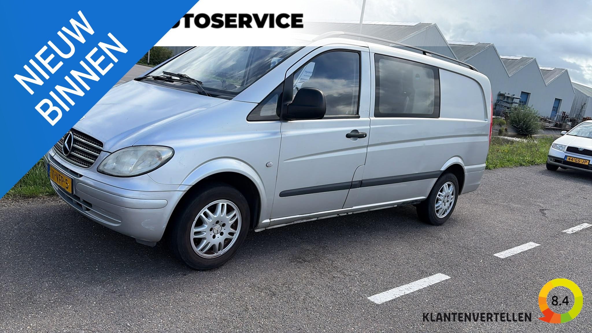 Mercedes-Benz Vito 111 CDI 320 Lang DC luxe EXPORT ONLY!, Gebruikt, 2000 kg, 116 pk, Bedrijf
