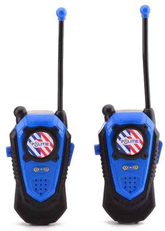 Politie speelgoed Walkie Talkie voor kinderen bereik 80meter, Ophalen of Verzenden, Nieuw