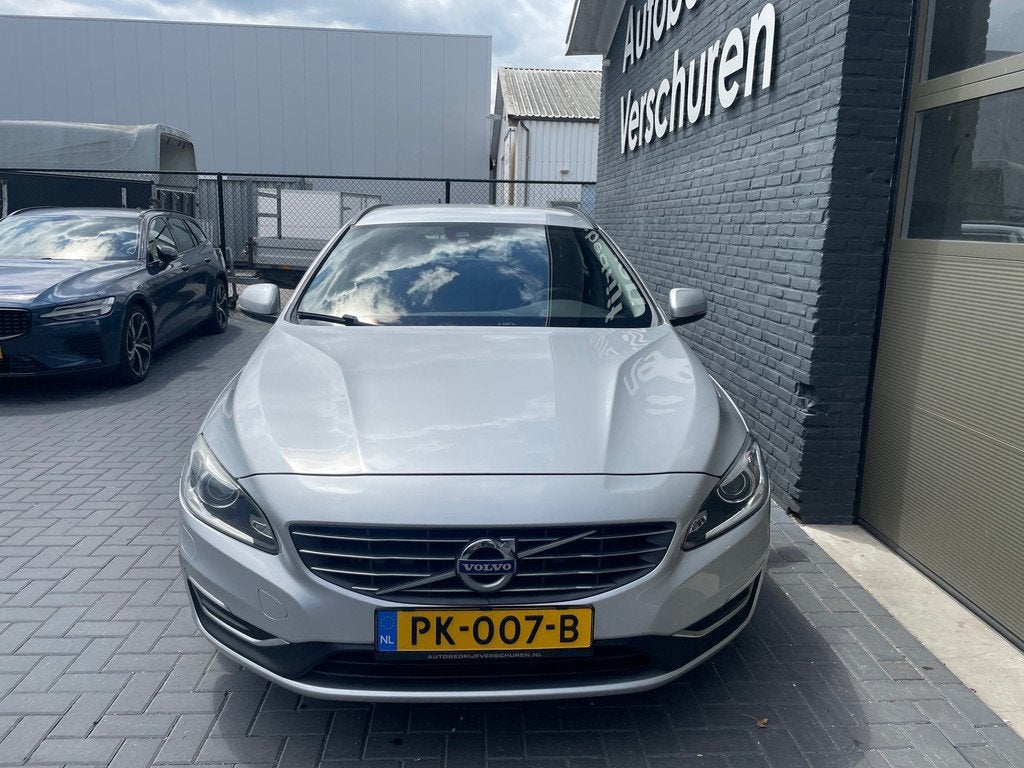 Volvo V60 2.0 5 cilinder automaat stoelverwarming uniek, Euro 5, Stof, Zwart, 1984 cc