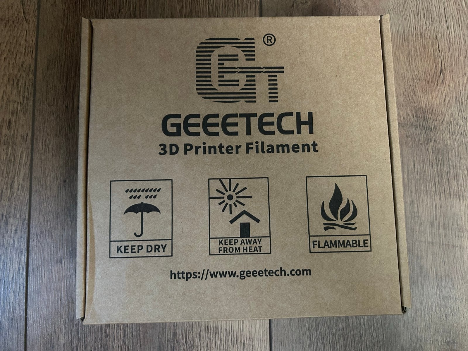 Geeetech PLA Filament 1.75mm Zwart 1kg voor 3D-printer, Computers en Software, 3D Printers, Ophalen of Verzenden, Nieuw, Filament