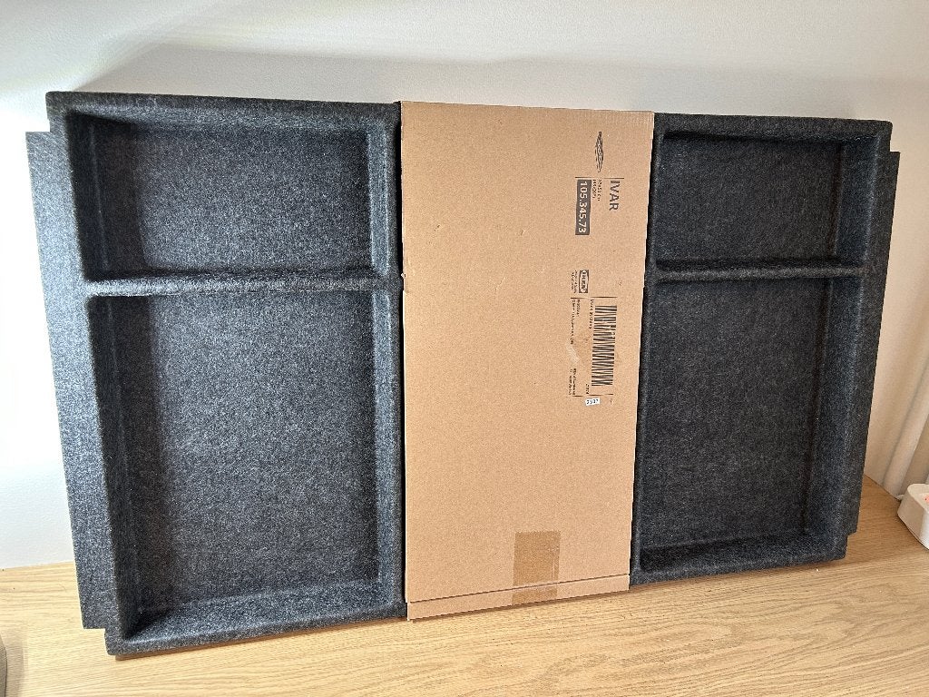 NIEUW Ikea Ivar Vilt Shelf Donkergrijs 83x50cm (105.345.73), Ophalen of Verzenden, Nieuw