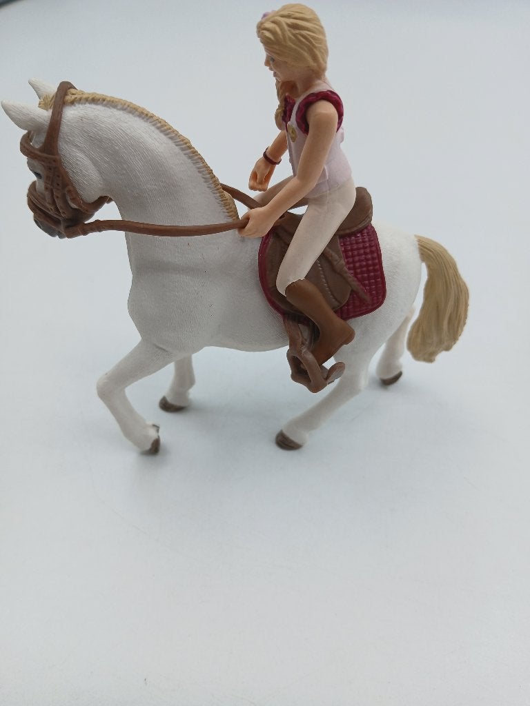 Schleich Paard en amazone, Ophalen of Verzenden, Gebruikt, Jongen of Meisje