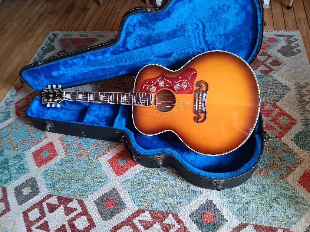 Gibson J-200 uit 1987 (vintage), Ophalen, Gebruikt, Western- of Steelstringgitaar