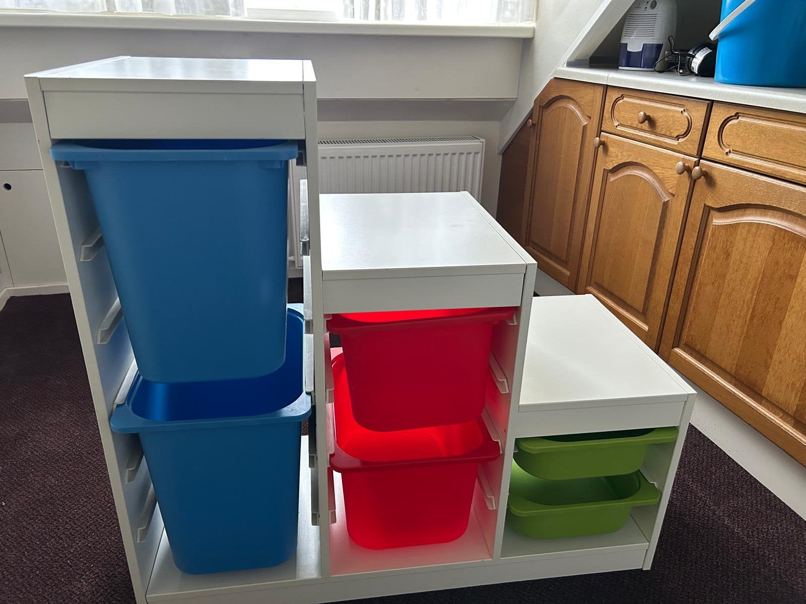 Trofast kast (IKEA), Huis en Inrichting, Ophalen, Minder dan 50 cm, Zo goed als nieuw, Minder dan 100 cm