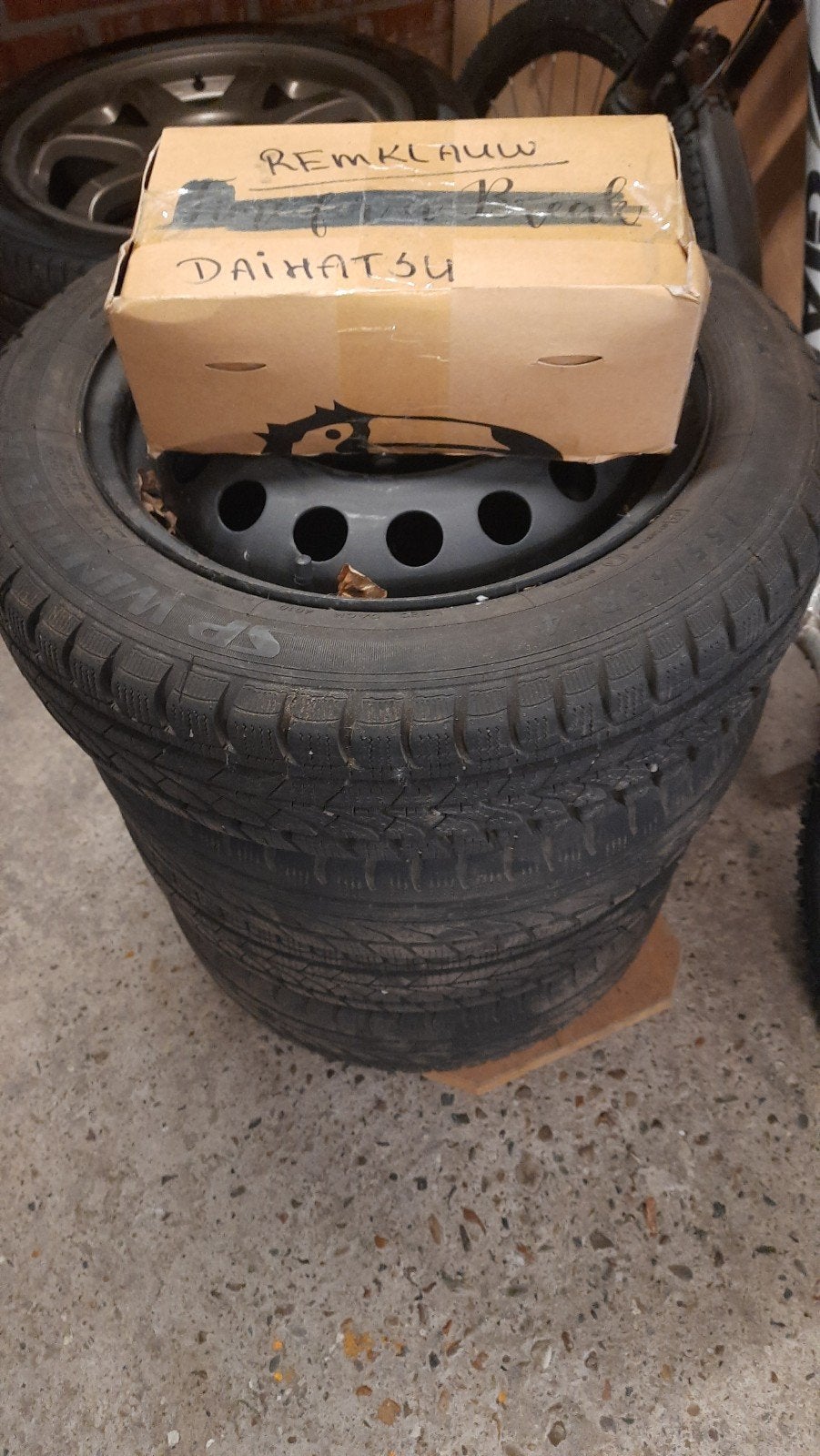 banden 55/65 R14, Auto-onderdelen, Banden en Velgen, Ophalen, 14 inch, 155 mm, Winterbanden