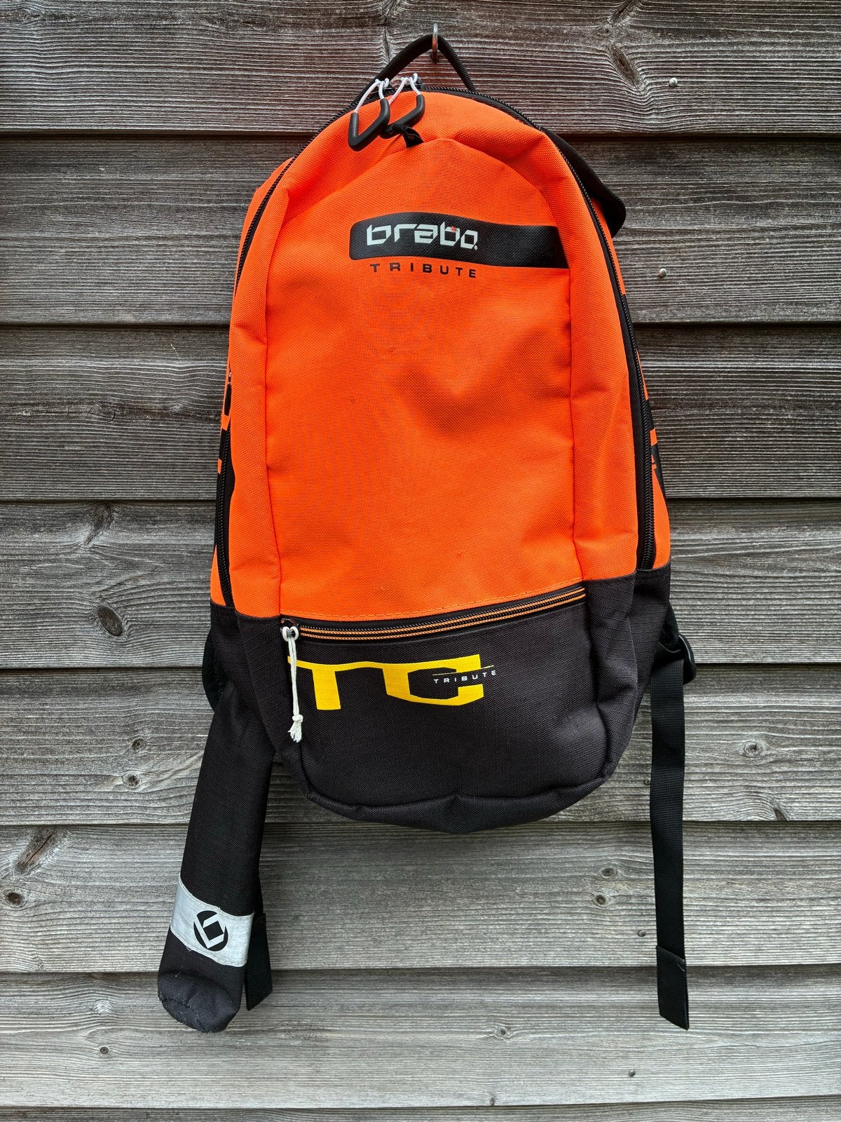Brabo Hockey Rugzak - Oranje/Zwart, Sport en Fitness, Hockey, Ophalen of Verzenden, Gebruikt, Tas