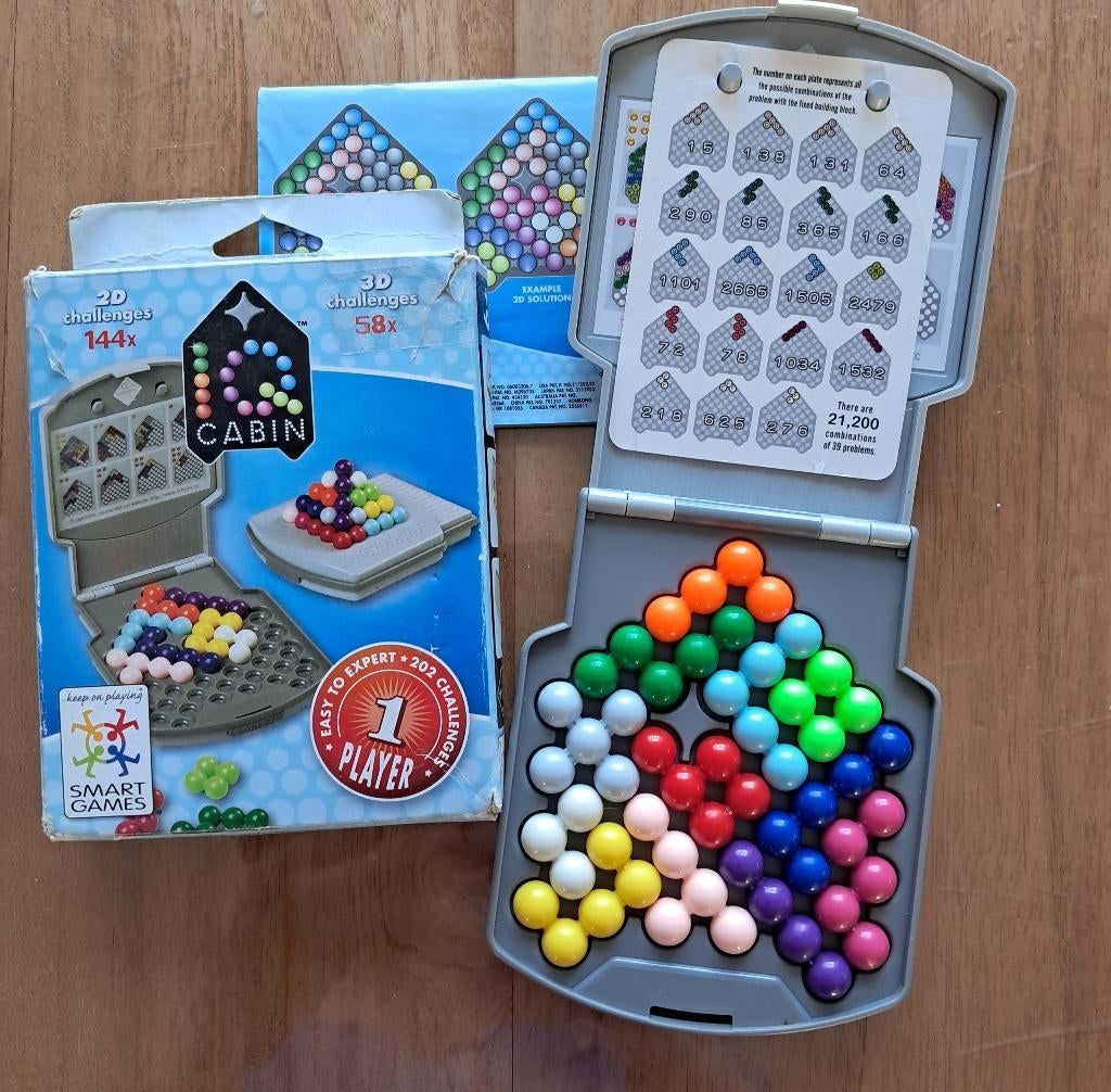 Smart games 2D/3D, Ophalen of Verzenden, Zo goed als nieuw