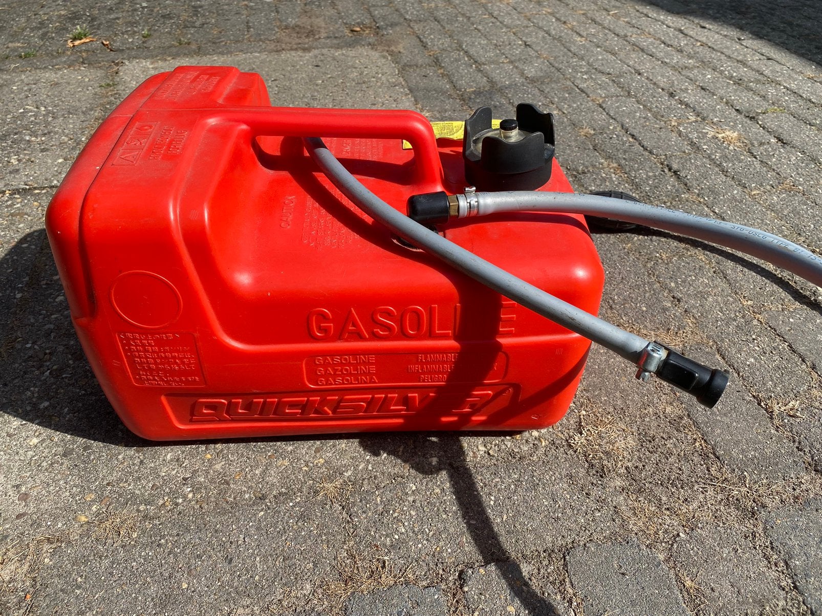 12 liter brandstof tank, Watersport en Boten, Accessoires en Onderhoud, Ophalen, Zo goed als nieuw, Motor en Techniek